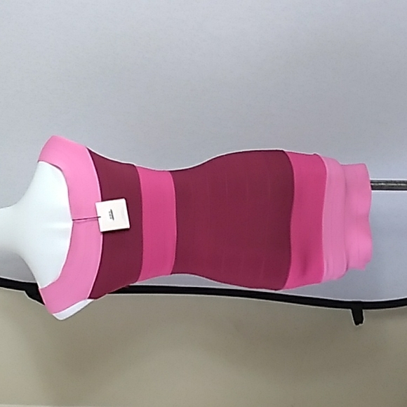 NEW superdown women bandage bodycon dress pink/Red mini dress size S NWT - Picture 6 of 9